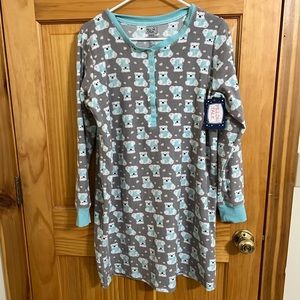 NWT Pillow Talk Polar Bear Nightgown Size Medium